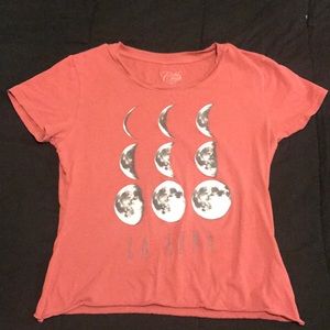 Pink moon phases tee